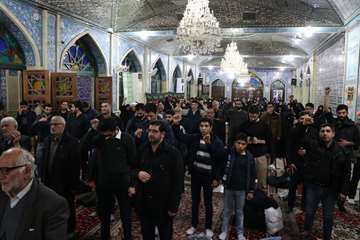 اجتماع بزرگ رویش سلیمانی ها در شام غریبان شهید سپهبد سلیمانی 